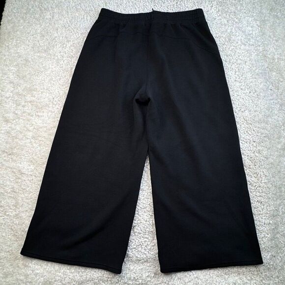 Spanx Air Essentials Wide Leg Crop Pant Black XL Short - Picture 3 of 11